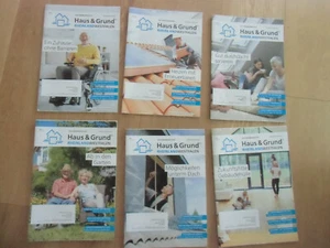 Haus & Grund Fachzeitschriften - 6 Stück Januar - Juni 2023 - Bild 1 von 4