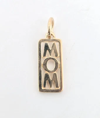 Dije MAMÁ RETIRADA JAMES AVERY oro amarillo 14kt Foto 1 de 4