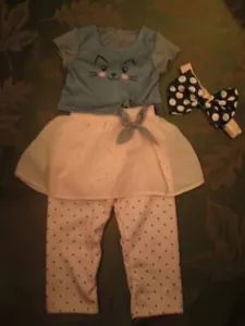 Doll Clothes 20-22 inch ~❤️~ Polyester Top, Pants & Headband #412 - Picture 1 of 2