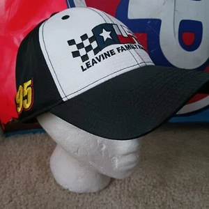 Leavine Family Racing #95 Team Issued Hat Cap McDowell Bell Kahne NASCAR NWOT - Picture 1 of 6