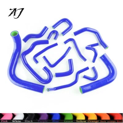 Manguera de radiador de silicona azul apta para camioneta Toyota 4Runner 3,0 L V6 1990-1995 Foto 1 de 4