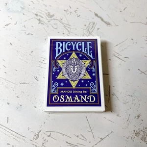 OSMAND Bicycle Playing Cards Blue Magic Bar Limited Sealed Unopened F/S New - Picture 1 of 2