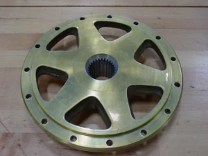 13 Inch Aluminum Wheel Center 1 3/4" 27-Spline-NEW-Gold anodized-Weld brand type - Picture 1 of 1