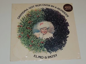 ELMO & PATSY grandma got run over by a reindeer Lp RECORD CHRISTMAS 1984 SEALED - Imagen 1 de 1
