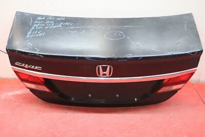 2012 2015 HONDA CIVIC SEDAN REAR TRUNK LID WITH CAMERA - Image 1 of 4