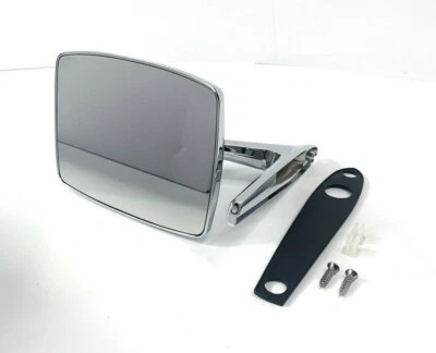 Espejo retrovisor lateral exterior cromado para camioneta Ford 1967-1979 y Bronco Foto 1 de 4