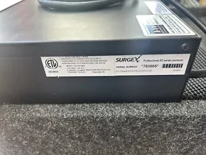 SurgeX SX2120-SEQ 20 AMP Surge Suppressor Power Conditioner, Rack mountable - Picture 1 of 5