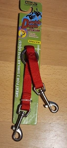 Petmate by Aspen Pet Take Two 5/8" x 12" Leash Extension in Red - NEW. - Picture 1 of 2