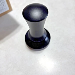 Perffee Kaffee Tamper #K1149, Edelstahl, schwarz, 3,5" Höhe Neu im Karton - Bild 1 von 4