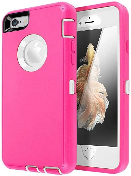 I phone 7 Plus . Heavy Duty Case Pink - Image 1 of 1