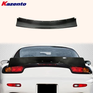 Rear Trunk Boot Spoiler Ducktail RB Style Carbon Fiber For Mazda RX7 RX-7 FD3S - Picture 1 of 15