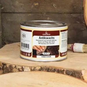 Antikwachs Bienenwachs Holzwachs Möbelwachs - Dunkelbraun - 500ml - Bild 1 von 1