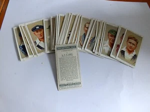 Old John Player Cigarette Cards Full Set Cricketers 1934 - Picture 1 of 5