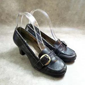 Aerosoles Womens Marianne Size 6.5 Brown Slip On 2" Heel Pumps - Picture 1 of 10