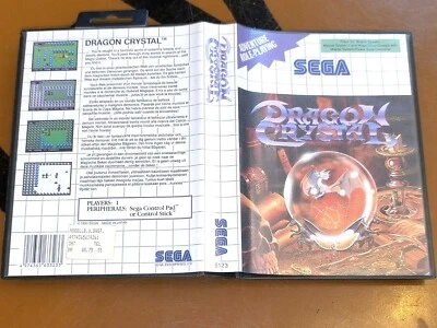 Sega Master System - Dragon Crystal - Good / MS Game - Image 1 of 2