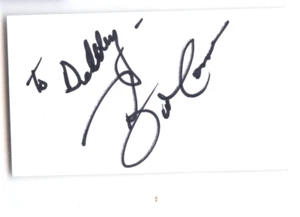 Bart Conner signed autographed 3.5 x 2 Cut Gold Medal Gymnastics - Picture 1 of 1