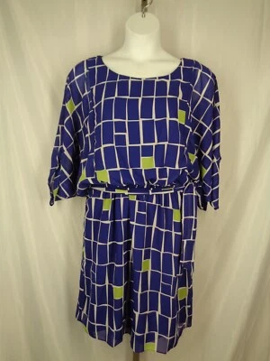 Coldwater Creek Chiffon Blouson Dress Size 16 New - Image 1 of 4
