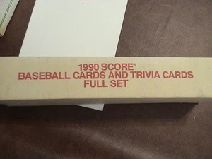 1990 1989 Score Baseball Unopened Factory Set Frank Thomas Rookie Lot - Picture 1 of 2