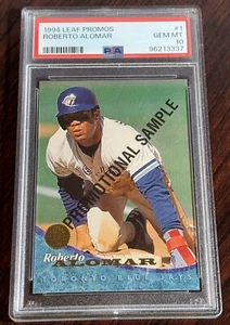 Roberto Alomar Leaf Promo #1 1994 PSA 10 Blue Jays Pop 1 - Imagen 1 de 2