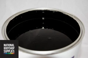 1L STRAHLENSCHWARZ BASISLACKFARBE VERDÜNNT ODER SPRITZBEREIT - Bild 1 von 1