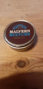 Ogden's Malvern Mixture-Blue-Round-Vintage Tobacco Tin - Picture 1 of 2