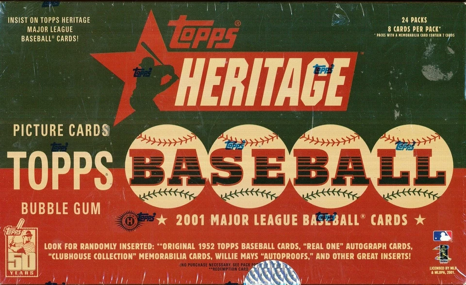 2001 TOPPS HERITAGE SHORT PRINT SINGLES RED - FILL SET OR YOU PICK FAVORITES  - Image 1 of 1