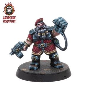 Space Dwarves Sergeant - Hardcore Miniatures Leagues Votann Hearthkyn Warriors - Bild 1 von 9