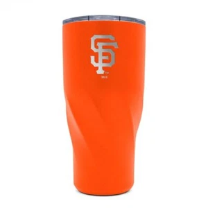 SAN FRANCISCO GIANTS 30 OZ MORGAN STAINLESS STEEL TUMBLER TRAVEL MUG ENGRAVED - Picture 1 of 4