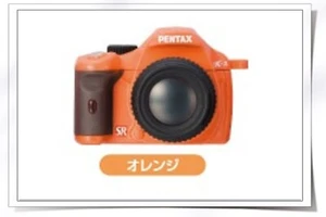 Takara Tomy miniature Pentax K-x Toy doll Camera Blythe- Orange & Brown (12) - Picture 1 of 3