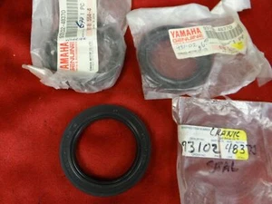 3 Yamaha Oil Seals, R Wheel, NOS 1987-04 ATV YFM350 Warrior, 93102-48370-00 - Bild 1 von 1