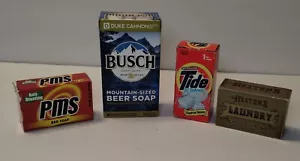 Vintage Soap Bars Plus Tide Tablets Unopened New Old Stock - Picture 1 of 7