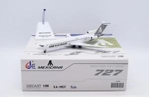 Mexicana B727-200 Reg: XA-MEF "Tula" JC Wings Scale 1:200 Diecast LH2392 - Bild 1 von 12