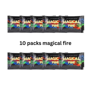 10pcs Magical Fire Mystical Bright Colorful Flames color change home outdoor use - Picture 1 of 16