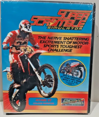 Super Scramble Simulation by Gremlin Graphics; Atari ST 520 & 1040; CIB Disk - Image 1 of 4