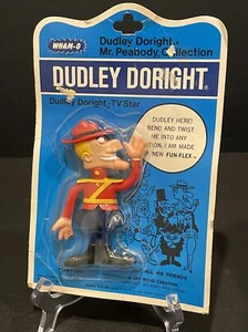 Wham-O 1972 - Dudley Doright - Divertida figura flexible MOSC NOS - Imagen 1 de 8