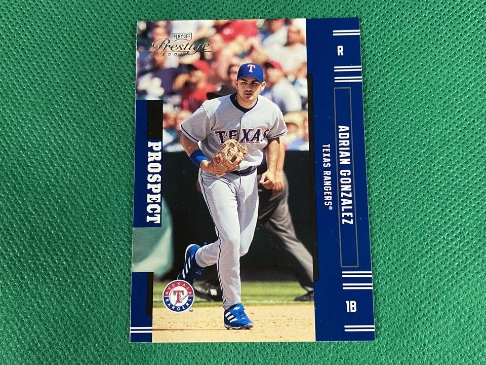 2005 Playoff Prestige #172 Adrian Gonzalez Texas Rangers - Image 1 of 1