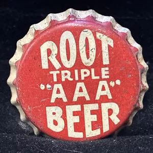 Vintage Triple “AAA” Root Beer Bottle Cap Cork Back #598 - Picture 1 of 19