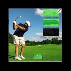 Alfombrilla de golf de impacto reemplazable versión 1.0 - Viene con 3 almohadillas de repuesto adicionales - Imagen 1 de 6