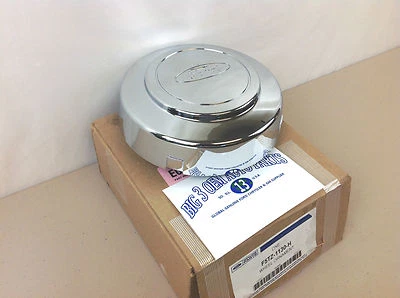 Tapa central de rueda delantera/trasera cromada Ford Econoline 1995-2010 OEM F5TZ-1130-H Foto 1 de 4