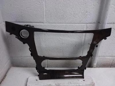 2015 MERCEDES-BENZ SL550 Radio Dash Bezel Brown Woodgrain OEM Part - Image 1 of 4