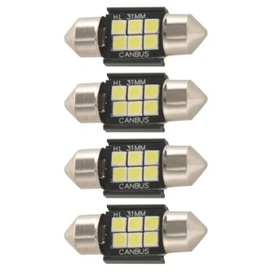 8X 400 Lumens 3020 Chipset Canbus Error  Led Bulbs For Interior Car Lights4983 - Foto 1 di 8