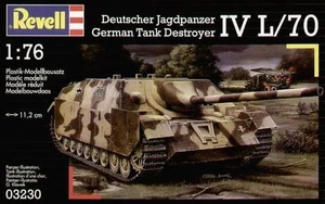 REVELL 1:76 KIT CARRO ARMATO GERMAN TANK DESTROYER IV L/70  11,2 cm  ART 03230 - Foto 1 di 1
