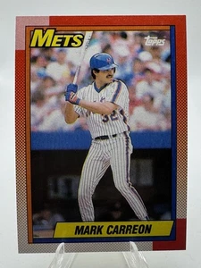 1990 Topps New York Mets #434 Mark Carreon - Imagen 1 de 2
