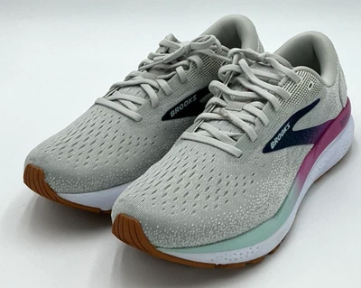Brooks Ghost 16 Women's Size 9 D (Wide) Gray/Pink/Blue Running Shoes (Wrong Box) - Image 1 of 4
