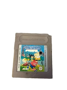 Bart Simpson's Escape From Camp Deadly - Nintendo Game Boy 1992 - Bild 1 von 1