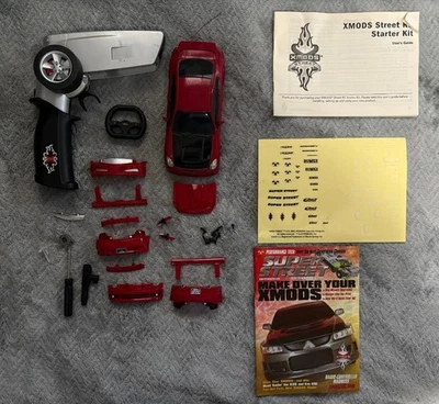 Xmods Radio Shack Infiniti G35 Coupe Red 1:28 w/ Body Kit & Extras - Image 1 of 4