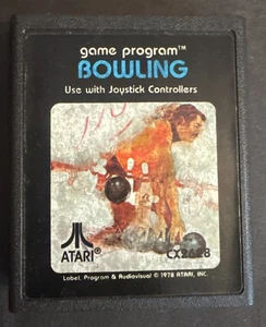 Bowling Atari 2600 Tested Video Game Used - Picture 1 of 3