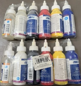 Lote de 10 tintas de serigrafía YUDU 3 oz. Botellas selladas + removedor de emulsiones nuevo en caja - Imagen 1 de 4