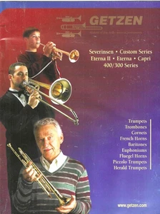 Catálogo GETZEN 2002 Fabricantes de Instrumentos de Latón Fino Severinsen ETC. - Imagen 1 de 2