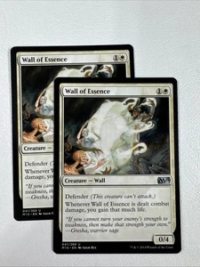 [X2] Wall of Essence - NM Regular #41 Uncommon Magic 2015 M15 MTG - Picture 1 of 2